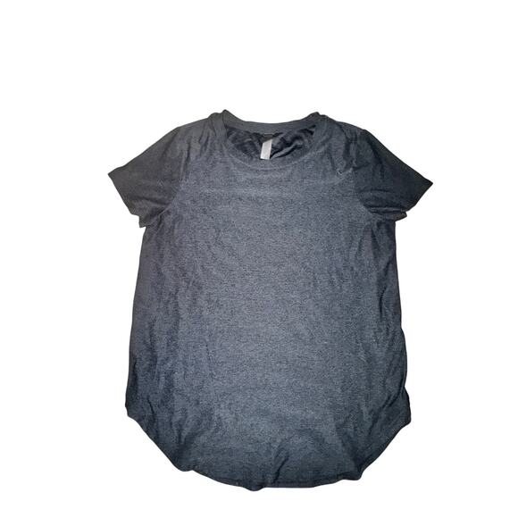 Beyond Yoga Featherweight On The Down Low Tee Women's Size S Black Darkest Night - Picture 1 of 5